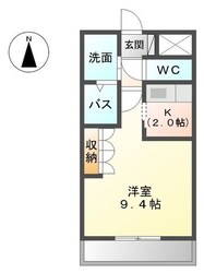 コーポエトワールの物件間取画像